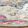 Tapis oriental ivoire / fuchsia Christa