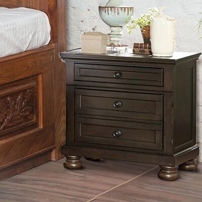 Damron 3 Drawer Nightstand -  Darby Home Co, AED5B71176DF4BDA9CC8E359DC48B73A