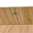 55.11"-70.86" Extendable Dining Table, With Striped Legs For Living Room & Kitchen(Natural)-1330347324