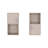 2-Pc Wall-Mounted Bathroom Medicine Cabinet With Open And Closed Storage-709772528