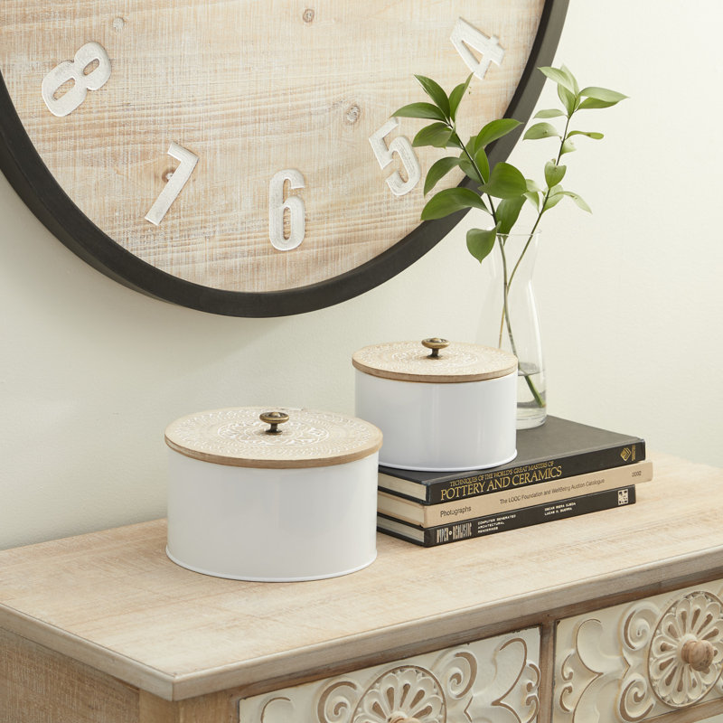 Metal Canister - Set of 2