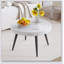 Table basse de salon de style campagnard moderne de 31 pouces, ronde avec finition naturelle et design durable-1333494130-1333494132