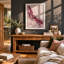 Flowing Ribbons Modern - Print-1524173249-1524173252