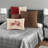 Luxurious 7-piece Bedding Sets Microfiber Comfort Red Cal King