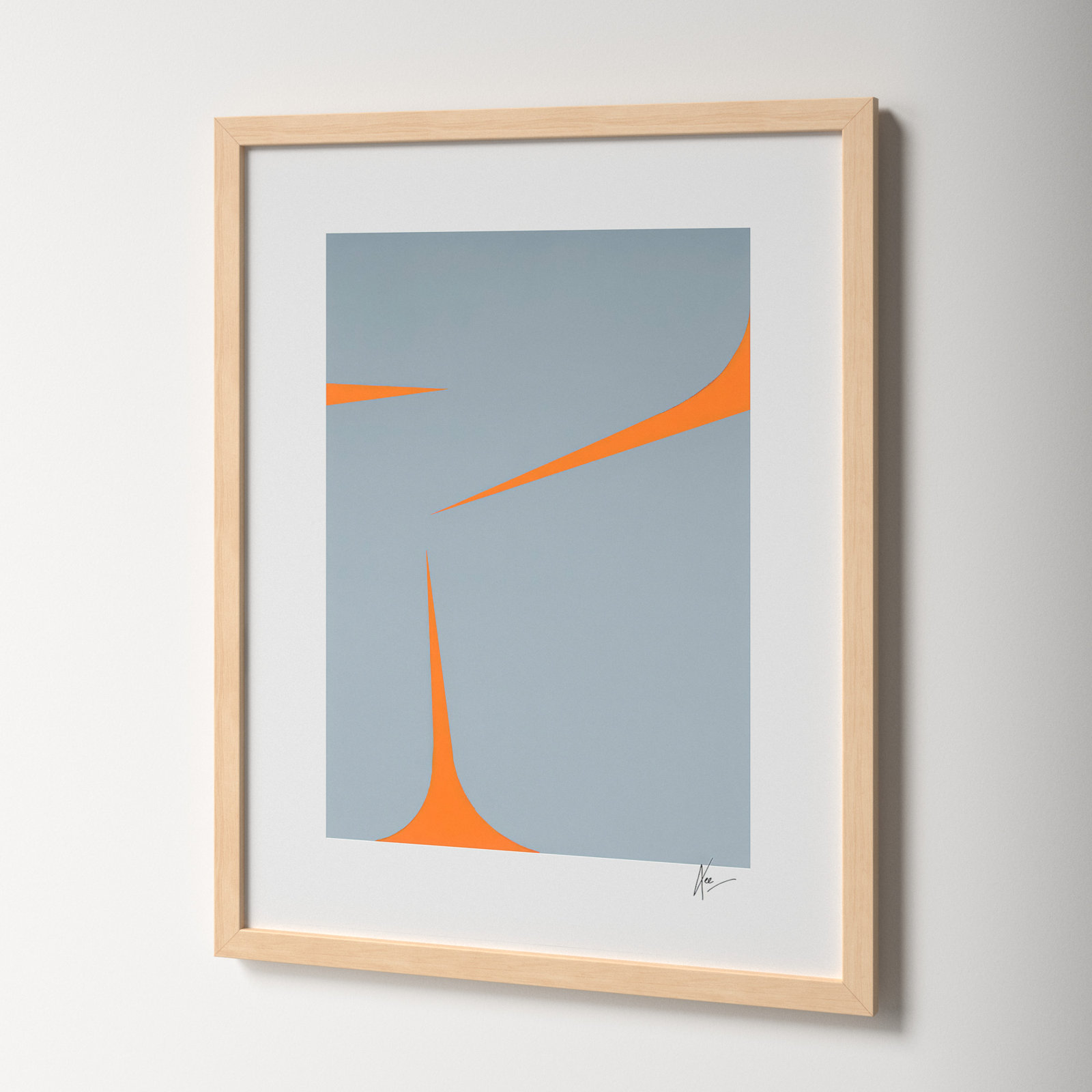 Clouds 1 by Lee Lessem, Beige, 20" W x 25" H