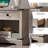 24" Farmhouse Nightstand With Charging Station, Rustic Weathered Wood Bedside Table With Drawer & Open Storage-123040018