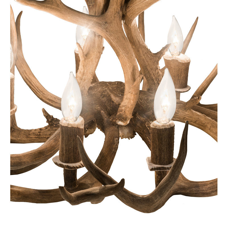 Rustic Lodge 8 - Light Chandelier