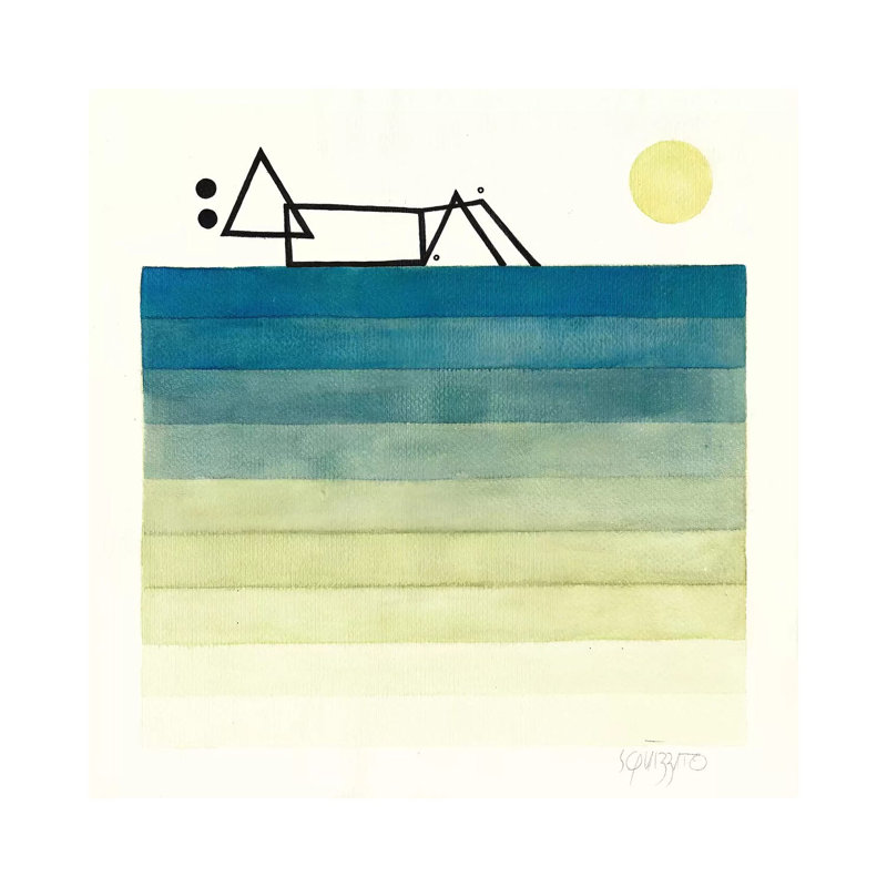 Escape 1 Piece Wrapped Canvas Painting, 30.48cm H x 30.48cm W x 3.81cm D