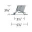 Aether Round Invisible 2.875" Wall Washer Recessed Trim-36470513-36470514