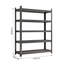 Étagère de garage à cinq étages, pouvant accueillir 2 500 lb, tablette réglable en métal