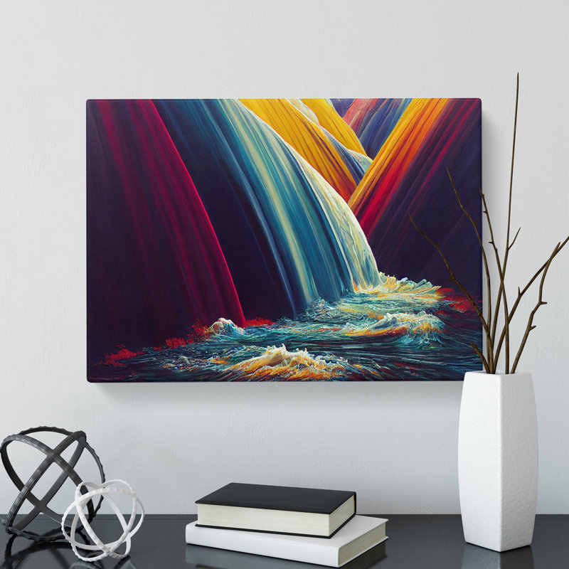 Waterfall Dreams - Wrapped Canvas