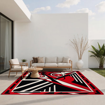 Tapis intérieur et extérieur Nightfire Veil