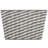  Medium Striped Woven Basket In Grey-20869741-20869730