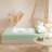 100% Washed Cotton Deep Pocket Fitted Sheet-136836752-136836747
