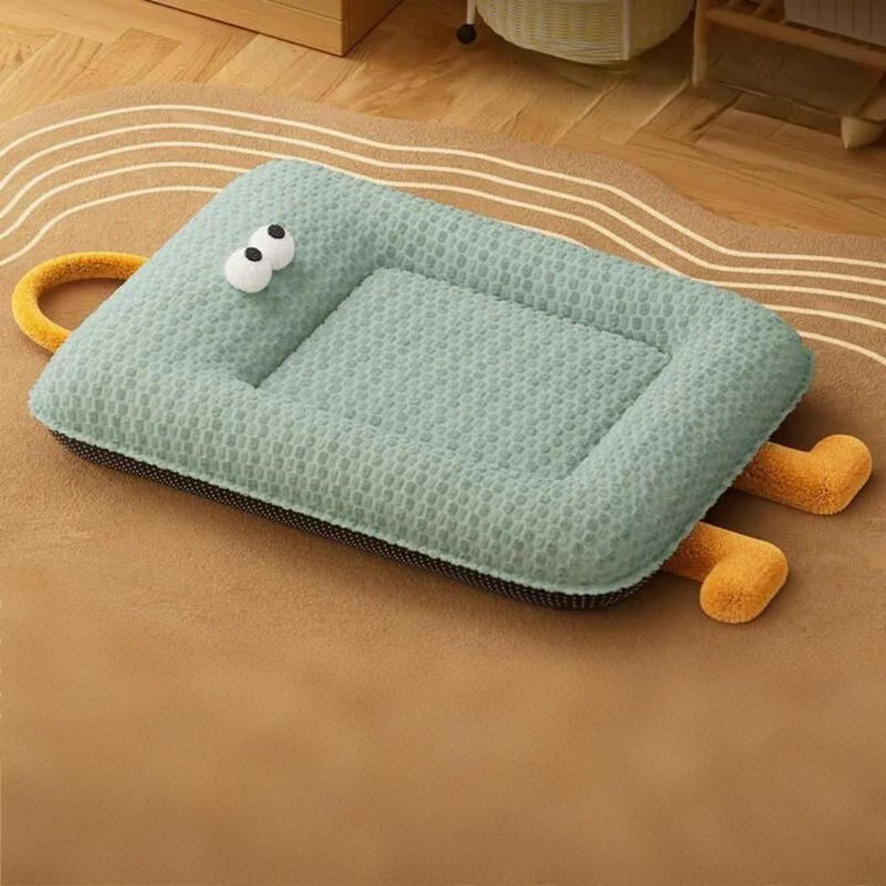 Tapis chaud chaud pour chien, Grand (H 1,97 po x l 35,43 po x P 25,59 po), Vert