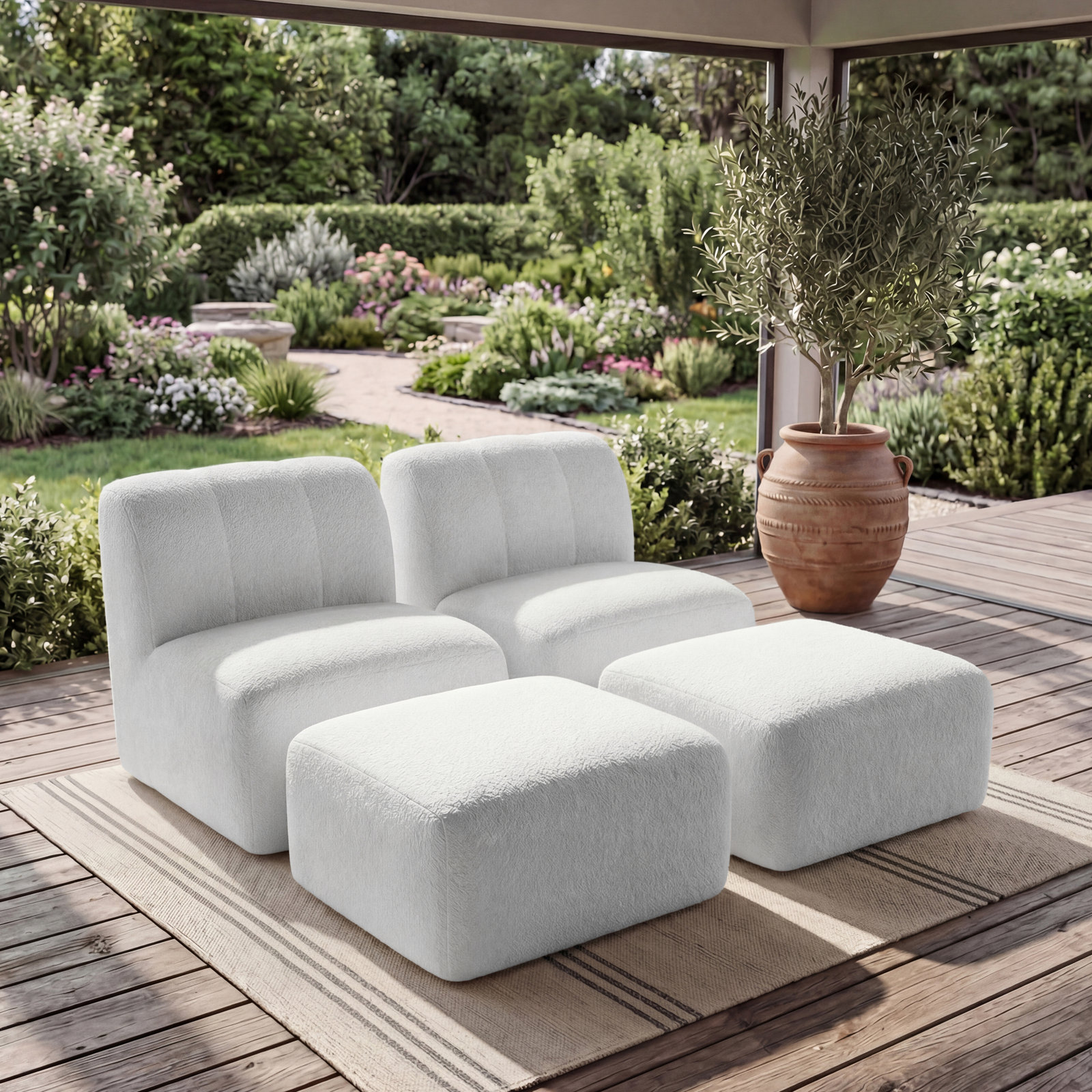 Praia 56" Sunbrella® Patio Sectional