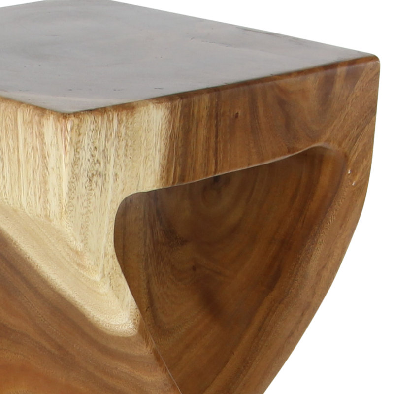 Table de bout Cinderford, Brun, H 18,25 po x l 12 po x P 12 po