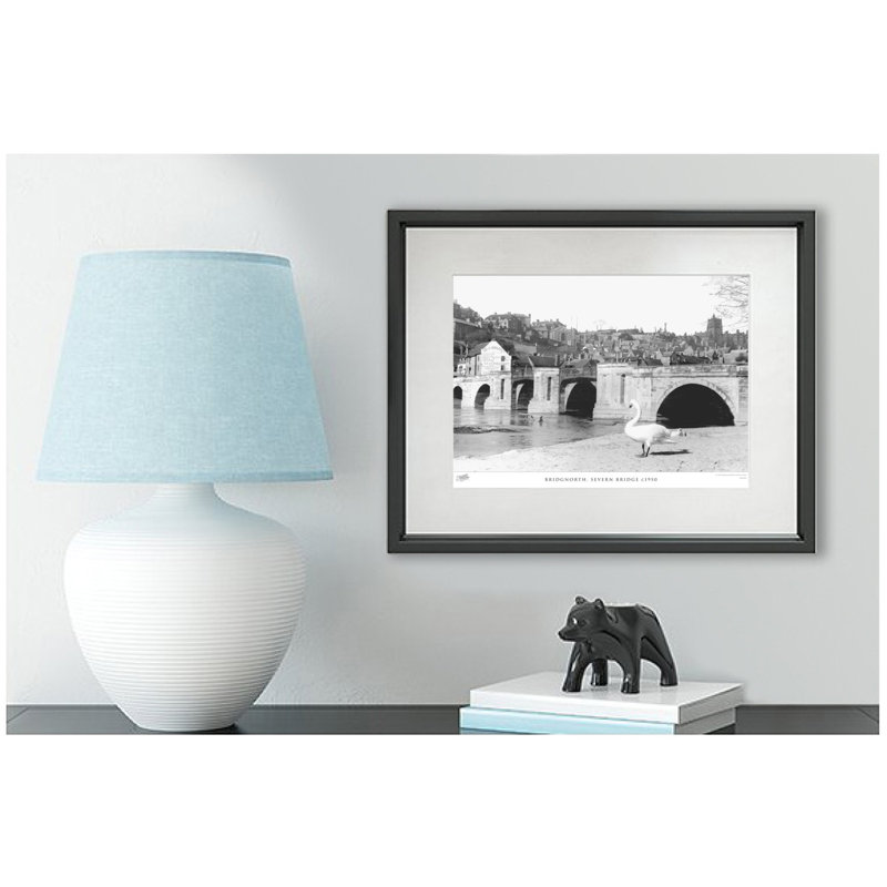 Bridgnorth, Severn Bridge C1950 by Francis Frith - Single Picture Frame Print, 60cm H x 80cm W x 2.3cm D