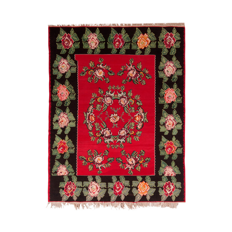 One-of-a-Kind 7'8" X 10' Hand Knotted Area Rug