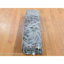 Tapis oriental 7 pi 7 po x 10 pi 1 po gris délavé, noué à la main, en soie avec laine texturée 562C26AABA0B41AC8AFCFC28818168AC
