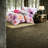 Floral Polyester Bedding Sets, Modern Style For Home