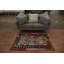 Tapis oriental dynamique à motif dynamique Kilim rustique 4 x 5