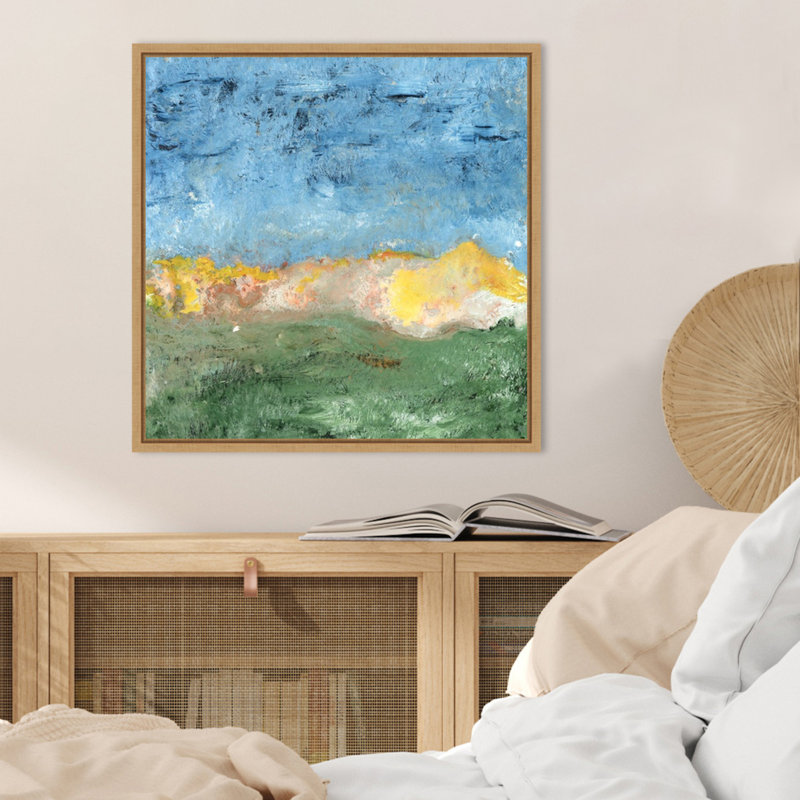 «Isle of Skye II» par Alicia Longley, reproduction d'art sur toile encadrée, H 22 po x l 22 po