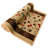 Custom Size Anti-Slip Low Profile Loop Pile Pet Paw and Bone Beige Animal Design Runner Rug-435775466