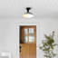 Plafonnier semi-encastré 1 lumière 14 po-1069275276