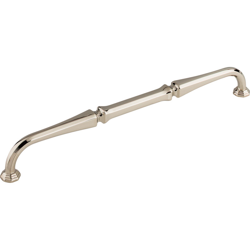 Chalet 9" Center to Center Bar pull, Polished Nickel
