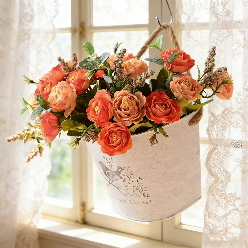 Wall-Mounted Artificial Flower