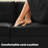 Soneson Armless Storage Slipper Chair -845453419