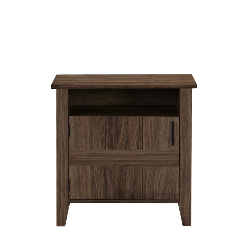 Table de bout moderne, Brun
