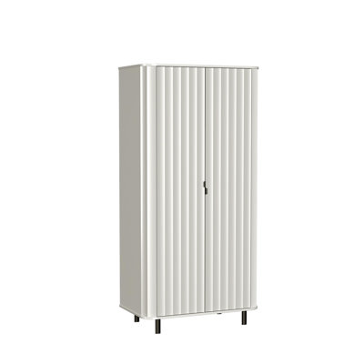 NOVARA 8 wardrobe 2-door, white