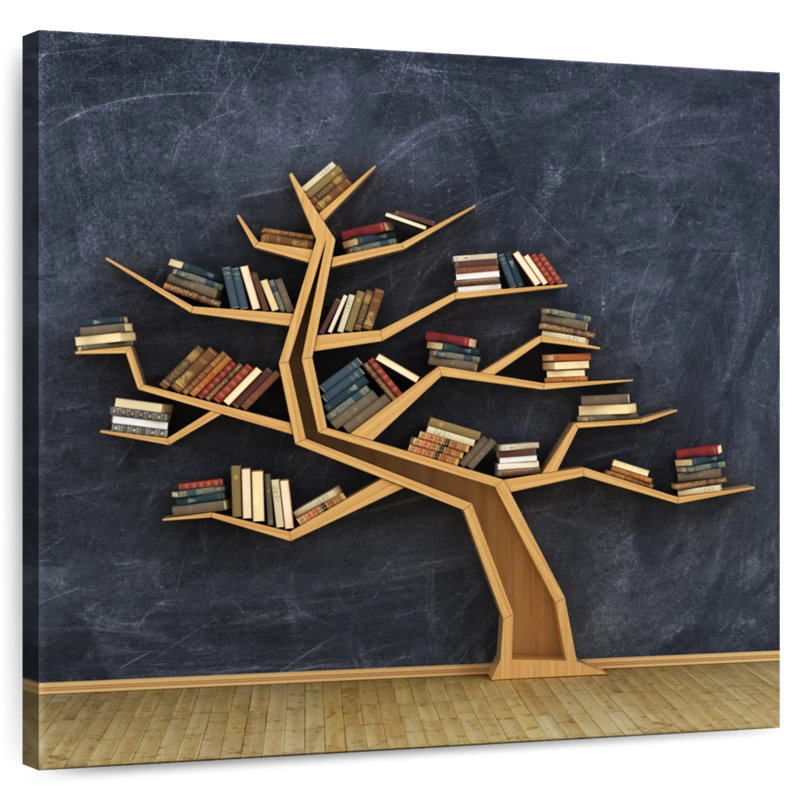 Tree Bookshelf, 10" H x 10" W