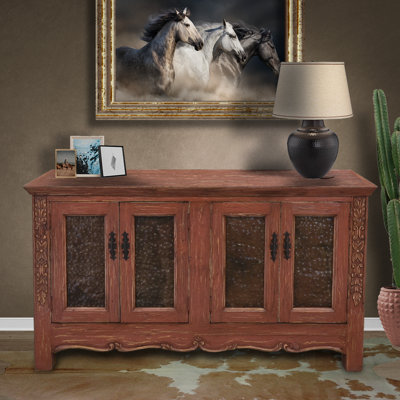 63'' Solid Wood Console Table