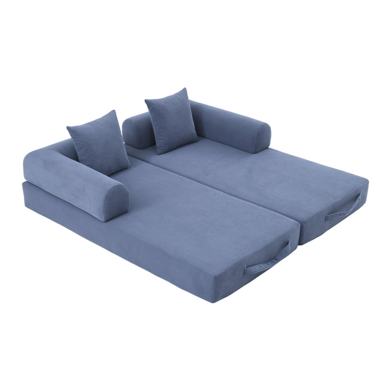 Metal-Frame Modular Sofa