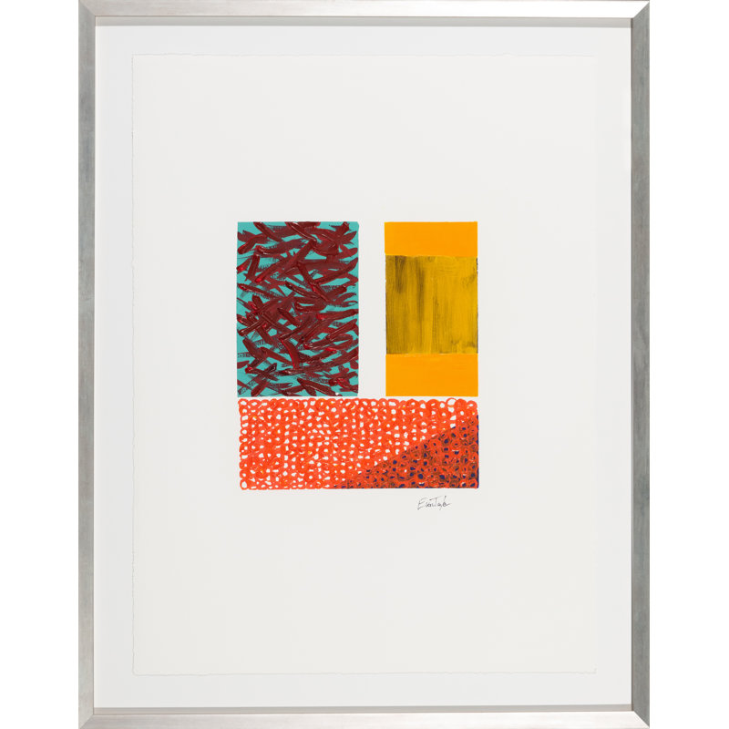 «Footloose» par Evan Taylor - Peinture encadrée sur papier