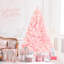 Arbre de Noël artificiel enneigé 6 pi avec base en métal 6 pi -445395316