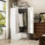 Armoire d'angle 35,4 po avec poteaux suspendus et tiroirs-1005947981