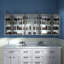 Armoire à pharmacie 64 W 32 H avec miroir 12 tablettes