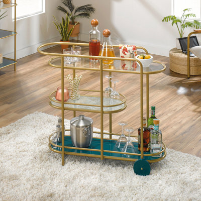Oeste Metal Bar Cart