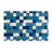 Checkered Blue Indoor and Outdoor Area Rug-2000201899