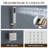 12 Inch Thermostatic Wall Mounted Rainfall Shower System with Rough-in Valve-83255231