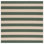Tapis d'extérieur rayé beige / vert foncé Kempston