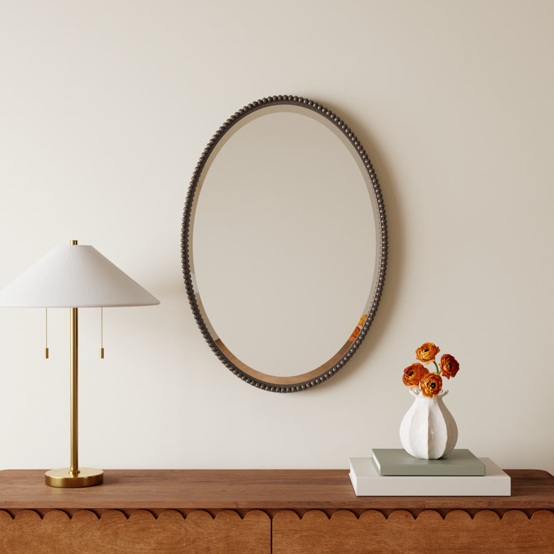 Dunigan Metal Wall Mirror, Oil Rubbed Bronze