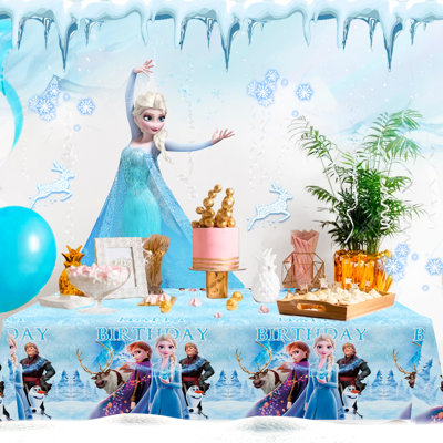 Frozen Tablecloth, 3 Pcs Frozen Table Cloths including Frozen Table Cover