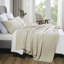 Couverture 100% coton naturel gaufré naturel-119070203-119070210
