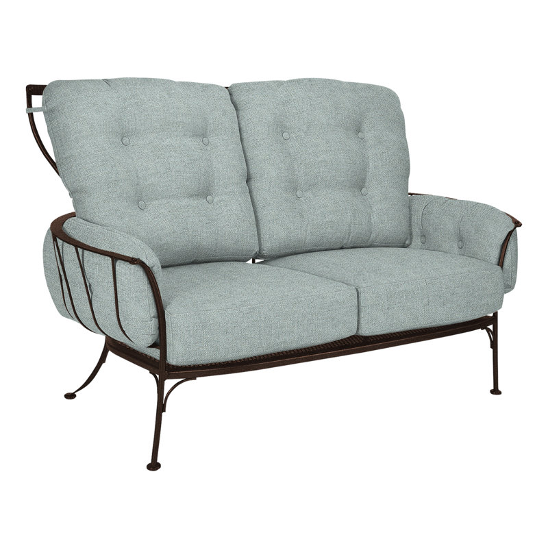 Monterra Outdoor 2 - Seat Loveseat, Copper Creek, Alcazar Redwood