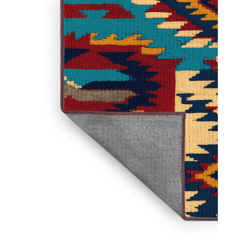  Tapis lavable d'inspiration Navajo, Tapis de couloir 2 pi x 4 pi